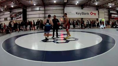97 kg Cons. Round 1 - Caleb Marzolino, Indiana RTC vs Dante Pallone, Western Colorado Wrestling Club