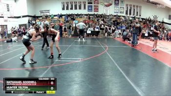 85C Round 1 - Hunter Yelton, Centralia Wrestling Club vs Nathanael Goodsell, Southern Boone Wrestling Club