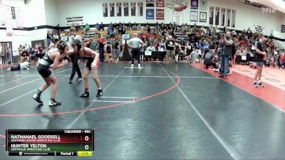 85C Round 1 - Hunter Yelton, Centralia Wrestling Club vs Nathanael Goodsell, Southern Boone Wrestling Club