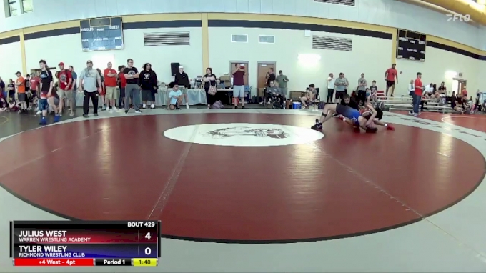 120 lbs 7th Place Match - Julius West, Warren Wrestling Academy vs ...