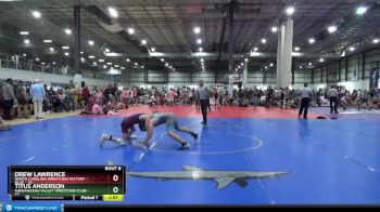 113 lbs Round 3 (4 Team) - Drew Lawrence, NORTH CAROLINA WRESTLING FACTORY - BLUE vs Titus Anderson, SHENANDOAH VALLEY WRESTLING CLUB
