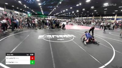 126 lbs Round Of 128 - Alfred Luna IV, Beaumont WC vs Chase Carter, Stampede WC