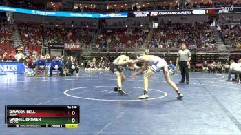 1A-138 lbs 5th Place Match - Gabriel Brisker, Wilton vs Dawson Bell, Jesup