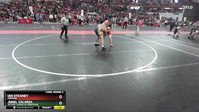 210 lbs Cons. Round 2 - Ian Stickney, Medford vs Jeriel Galarza, Victory School Of Wrestling