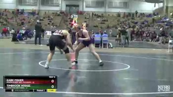 220 lbs Placement (4 Team) - Gabe Fisher, Montgomery Bell Academy vs Timbrook Hodge, Christian Brothers