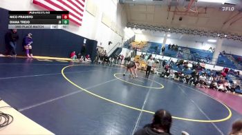 130B 3rd Place Match - Nico Frausto, Douglas vs Diana Trejo, Jackson Hole