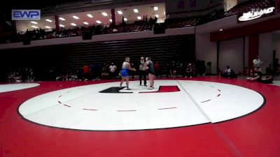 170 lbs Quarterfinal - ALEAH CHASE, Marlow High School Girls vs Jaylee Sanders, Oologah