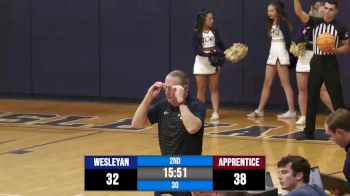 Replay: Apprentice School vs N.C. Wesleyan | Nov 26 @ 7 PM