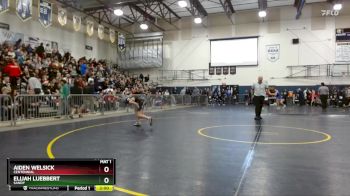 113 lbs Champ. Round 1 - Elijah Luebbert, Sandy vs Aiden Welsick, Centennial