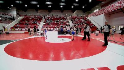 JH 110 lbs 1st Place Match - Peyton McElfresh, Noble JH vs Charlie Turner, Stillwater JH