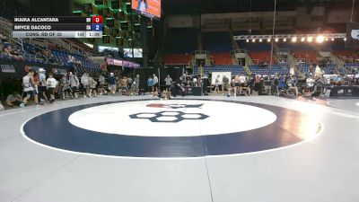120 lbs Cons. Rd Of 32 - Ikaika Alcantara, Nevada vs Bryce Dacoco, California
