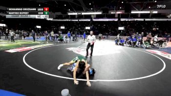 113 lbs Champ. Round 3 - Mohammad Orozganni, Auburn Mountainview vs Martino Boprey, Kentridge