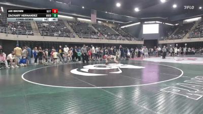 66 lbs Consolation - Ari Brown, Nottingham vs Zachary Hernandez, Woodstock