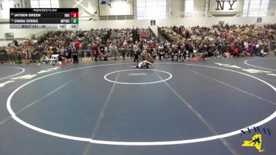 58 lbs Cons. Round 2 - Jayden Green, Eden Wrestling Club vs Owen Otero, Mat Power Youth Wrestling Club