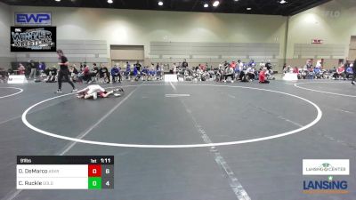 91 lbs Rr Rnd 3 - Dominic DeMarco, Askren Wrestling Academy - (A) vs Cade Ruckle, Gold Rush Wrestling