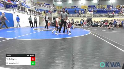 52 lbs Final - Winston Bolay, Perry Wrestling Academy vs Brooks Mccabe, Cowboy Wrestling Club