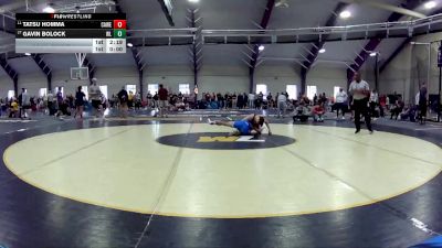 125 lbs Cons. Round 1 - Tatsu Homma, Case Western vs Gavin Bolock, West Liberty