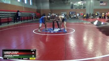 149 lbs Cons. Round 1 - Landon Church, Wisconsin - Eau Claire vs Cederion Moody, Allen University