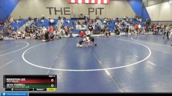 72-78 lbs Round 3 - Seth Farrell, Wasatch Wrestling Club vs Kingston Lee, West Jordan