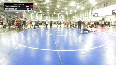 165 lbs Cons. Round 4 - Reece Decourval, NWWC vs Bryson Keller, Outlaw Wrestling Club