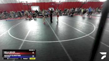 127 lbs Round 2 - Bella Bolek, Askren Wrestling Academy vs Natalie Klavetter, Wisconsin