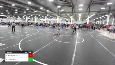 78 lbs Quarterfinal - Braxten Mangum, Ravage WC vs Brody Giacoletti, Desert Dogs WC