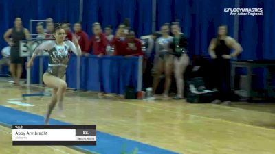 Abby Armbrecht - Vault, Alabama - 2019 NCAA Gymnastics Ann Arbor Regional Championship