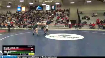 157 lbs 5th Place Match - Ben Durocher, UW-Parkside vs Chase Luensman, Upper Iowa