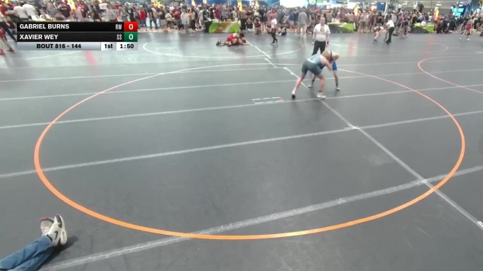 Gabriel Roundtree 144 lbs Cons. Round 3 - Xavier Wey, Shamrock Select vs Gabriel Burns ...