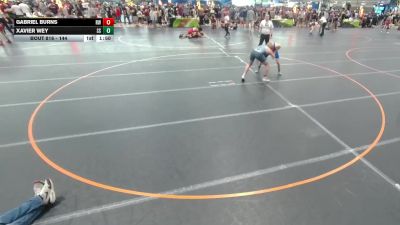 144 lbs Cons. Round 3 - Xavier Wey, Shamrock Select vs Gabriel Burns, Roundtree Wrestling
