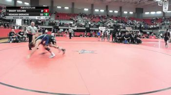 150 lbs Quarterfinal - Keagan Sieracki, Southlake Carroll vs Brady Golden, Grand Prairie
