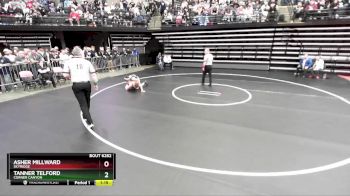 106 lbs Semifinal - Asher Millward, Skyridge vs Tanner Telford, Corner Canyon