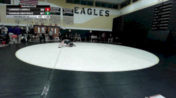 157 lbs Round Of 16 - Lorenzo Lanzilli, Ridgefield vs Charles Grzywacz, Amity