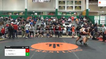 285 lbs Prelims - Joe Nolan, Ossining vs London Castillo, Brentwood