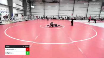 95 lbs Consi Of 8 #2 - Brock Frederick, NY vs Ryan Spicer, OH