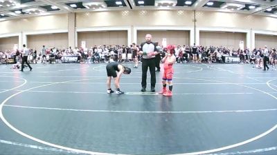 87 lbs Semifinal - William Hesz, Spring Hills WC vs Zorion Maea, No FeFe