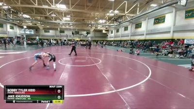 70 lbs Cons. Round 2 - Jake Knudson, MATPAC Wrestling - ND vs Bobby Tyler Kidd, Fossil Wrestling