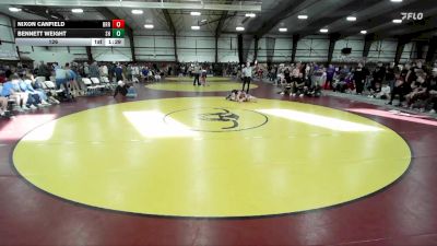 126 lbs Round 3 (8 Team) - Bennett Weight, Salem Hills vs Nixon Canfield, Bear River