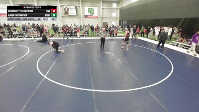 16U Boys - 157 lbs Cons. Round 2 - Dax Robinson, Alabama Takedown Academy vs Joseph Stimac, Antigo Wrestling Club