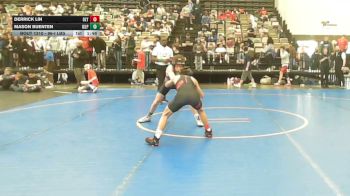 96-I lbs Round Of 32 - Derrick Lin, Olympic vs Mason Buenten, Islip