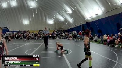 60 lbs Round 5 (6 Team) - Ryan Vraciu, Crossroads Wrestling vs Anthony Brown, Silo WC