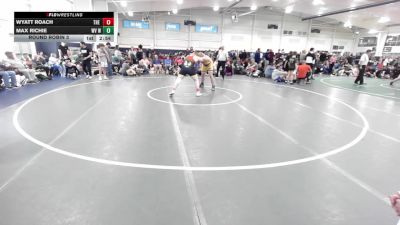 285 lbs Round Robin 3 - Wyatt Roach, The Asylum White-HS vs Max Richie, WV Wild-HS