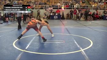 130 lbs Cons. Round 2 - Gabriel Shoemaker SW4, West Liberty-Salem vs Braxley Miller NE4, Rising Kingz
