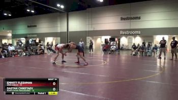 195 lbs Round 5 (6 Team) - Dastan Chiketaev, North River Mercenaries vs Emmitt Fleshman, Iowa Gables