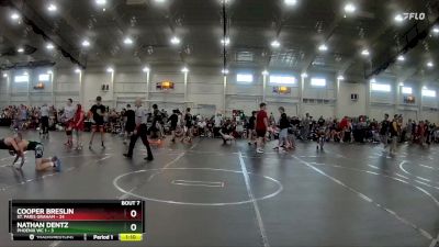 106 lbs Round 3 (6 Team) - Cooper Breslin, St. Paris Graham vs Nathan Dentz, Phoenix WC 1