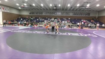 125 lbs Cons. Round 4 - Esther Foster, Lingle-Ft. Laramie/Southeast vs Courtney Matthews, Newcastle