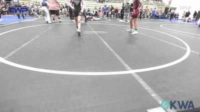 105 lbs Semifinal - Kendalynn Wilde, Perry Wrestling Academy vs Weslee Frith, Duncan Demon Wrestling