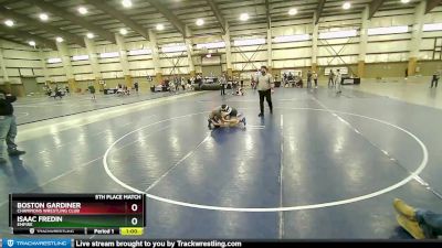 108 lbs 5th Place Match - Isaac Fredin, Empire vs Boston Gardiner, Champions Wrestling Club