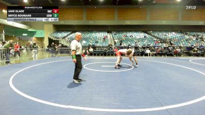 157 lbs Quarterfinal - Jake Glade, Western Wyoming vs Bryce Boumans, Grand View