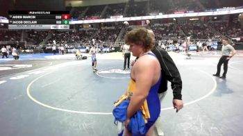 II-145 lbs Cons. Round 2 - Jacob Declair, Highland vs Aiden Marcin, Oxford-Greene